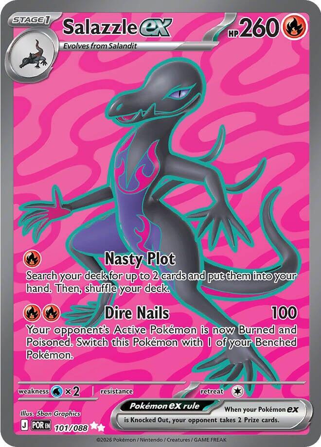 Salazzle ex - 101/088 | ME03: Perfect Order #101/088