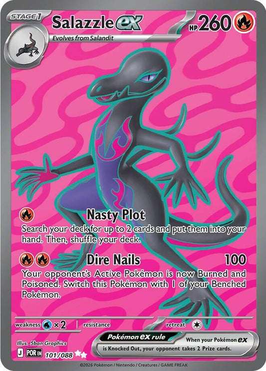 Salazzle ex - 101/088 | ME03: Perfect Order #101/088