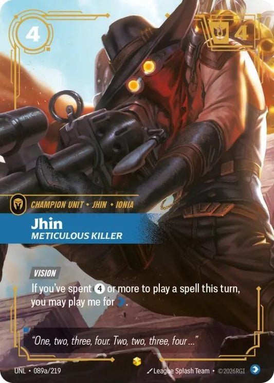 Jhin - Meticulous Killer (Alternate Art) | Unleashed #089a/219