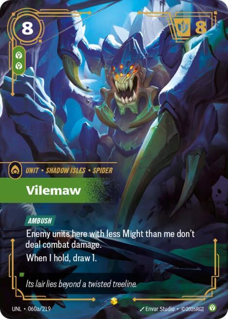 Vilemaw (Alternate Art) | Unleashed #060a/219