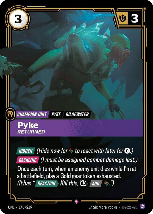 Pyke - Returned | Unleashed #145/219
