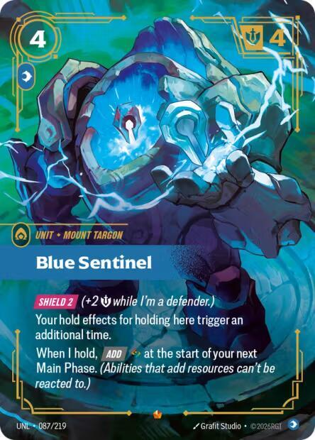 Blue Sentinel | Unleashed #087/219