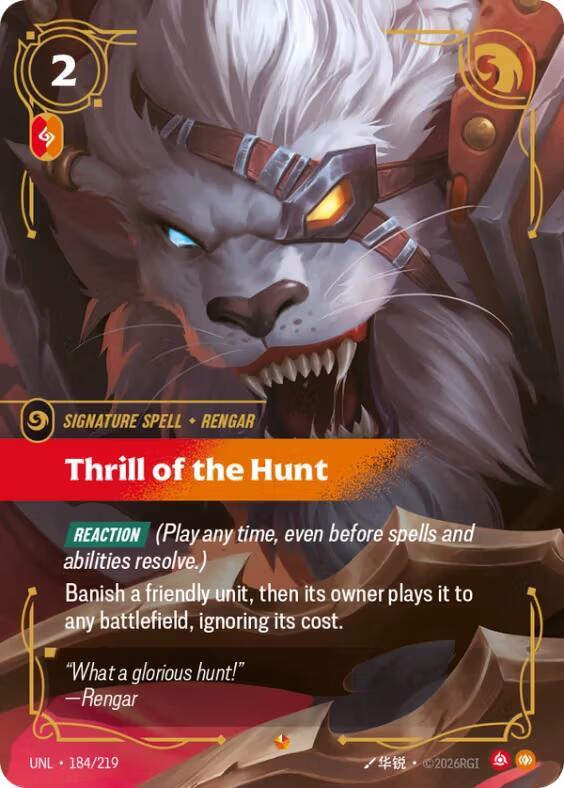 Thrill of the Hunt | Unleashed #184/219