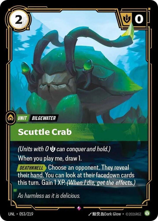 Scuttle Crab | Unleashed #053/219