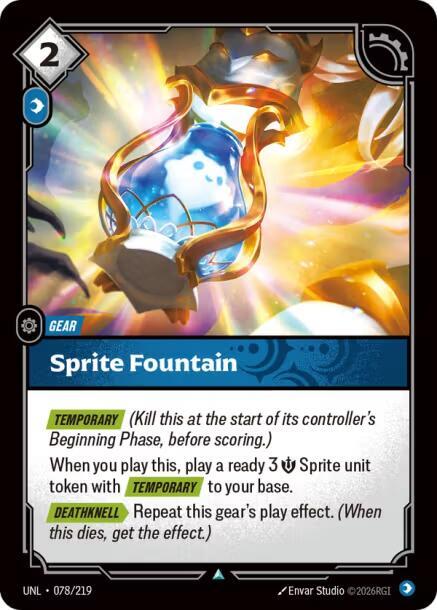 Sprite Fountain | Unleashed #078/219