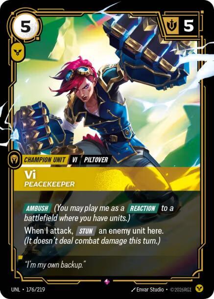 Vi - Peacekeeper | Unleashed #176/219