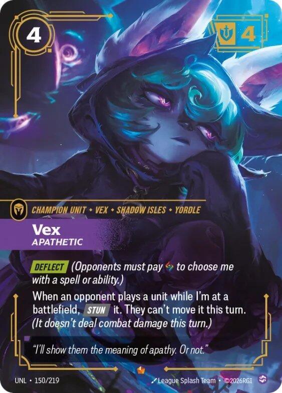 Vex - Apathetic | Unleashed #150/219