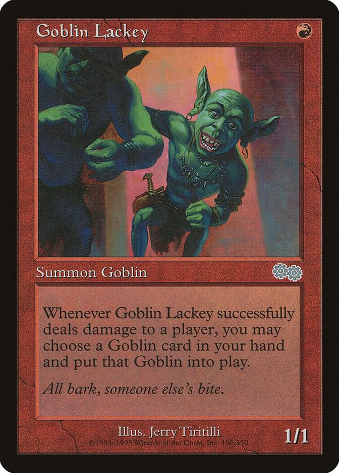 Goblin Lackey | Urza's Saga #190