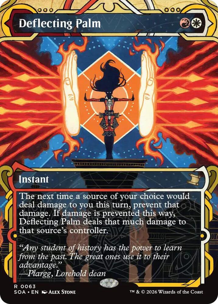 Deflecting Palm | Secrets of Strixhaven: Mystical Archive #63