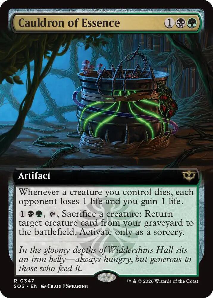 Cauldron of Essence (Extended Art) | Secrets of Strixhaven #347