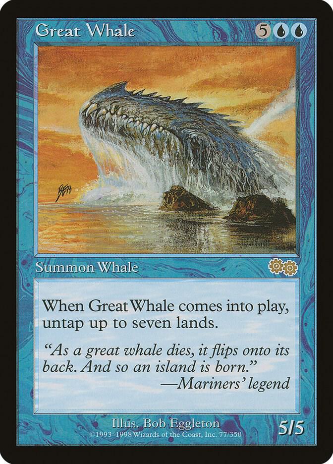 Great Whale | Urza's Saga #77
