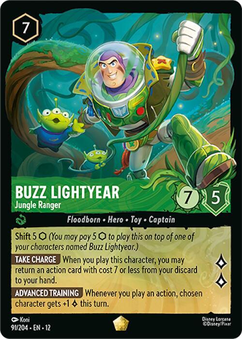 Buzz Lightyear - Jungle Ranger | Wilds Unknown #91/204