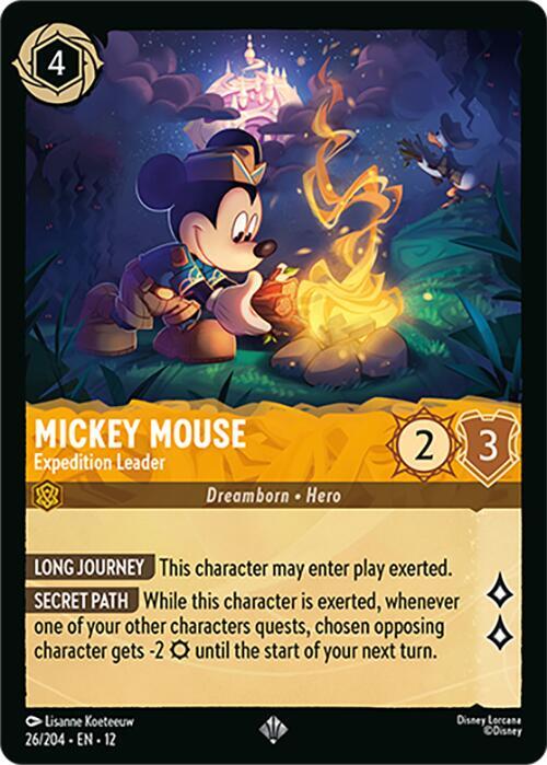 Mickey Mouse - Expedition Leader | Wilds Unknown #26/204