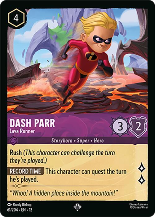 Dash Parr - Lava Runner | Wilds Unknown #61/204