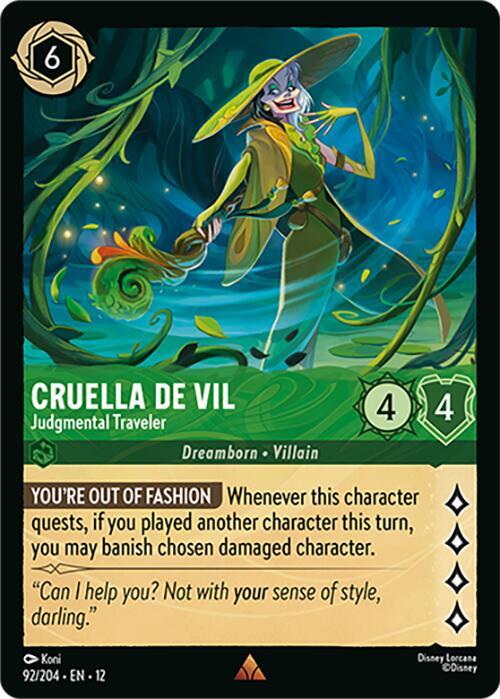 Cruella De Vil - Judgmental Traveler | Wilds Unknown #92/204