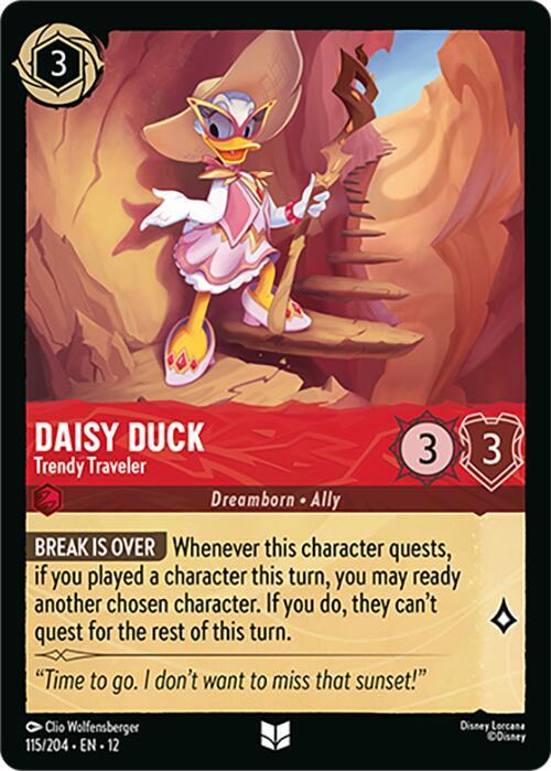 Daisy Duck - Trendy Traveler | Wilds Unknown #115/204
