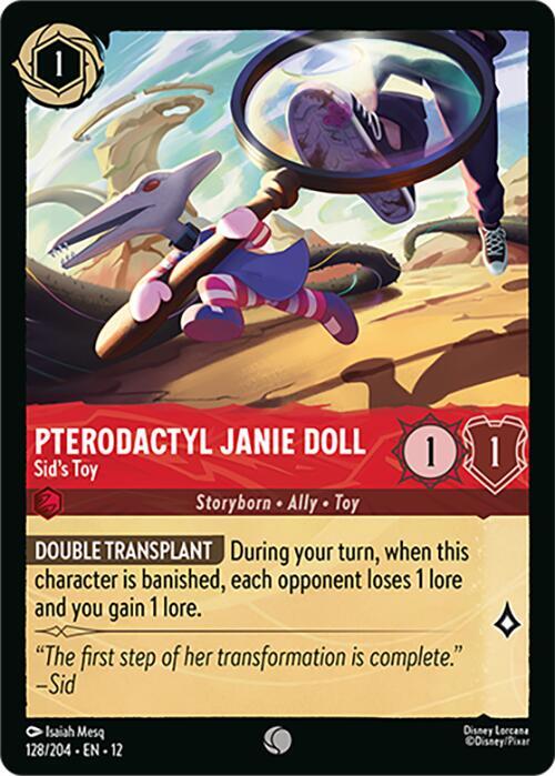 Pterodactyl Janie Doll - Sid's Toy | Wilds Unknown #128/204