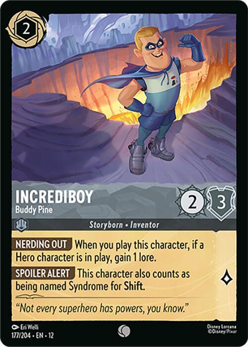 Incrediboy - Buddy Pine | Wilds Unknown #177/204