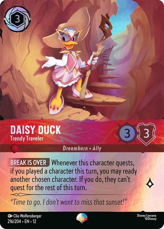 Daisy Duck - Trendy Traveler (Epic) | Wilds Unknown #216/204