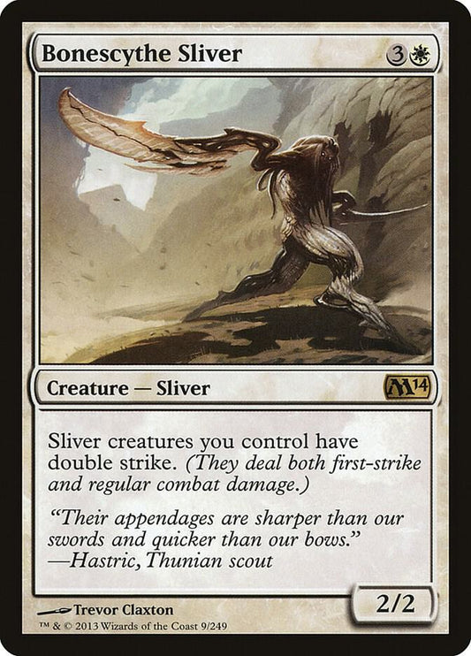 Bonescythe Sliver | Magic 2014 (M14) #9