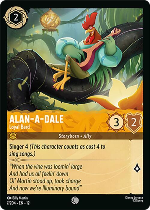 Alan-a-Dale - Loyal Bard | Wilds Unknown #7/204