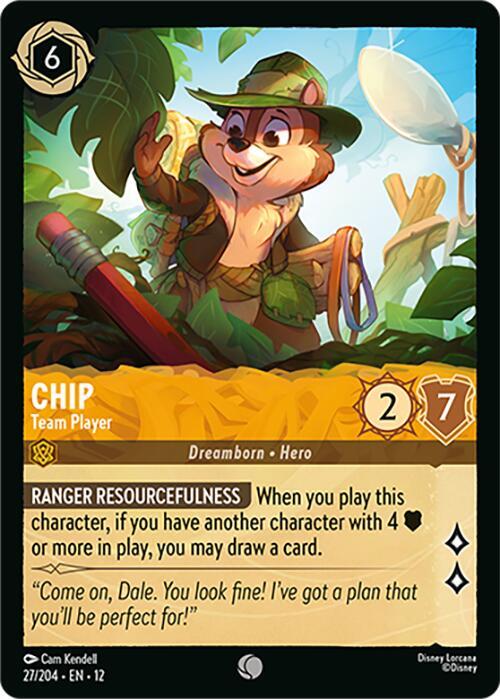 Chip - Team Player | Wilds Unknown #27/204