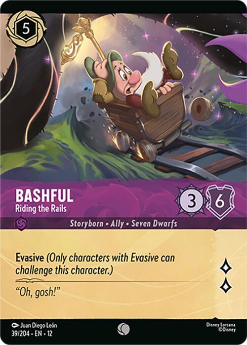 Bashful - Riding the Rails (Foil) | Wilds Unknown #39/204