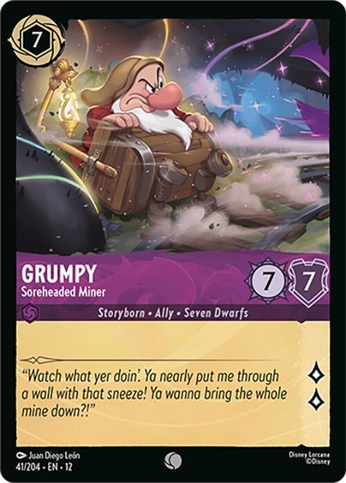 Grumpy - Soreheaded Miner | Wilds Unknown #41/204