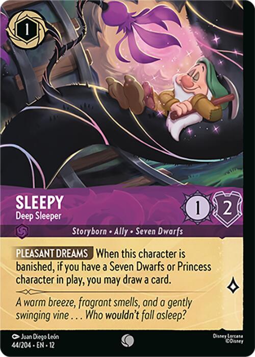Sleepy - Deep Sleeper (Foil) | Wilds Unknown #44/204