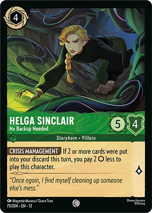 Helga Sinclair - No Backup Needed | Wilds Unknown #73/204