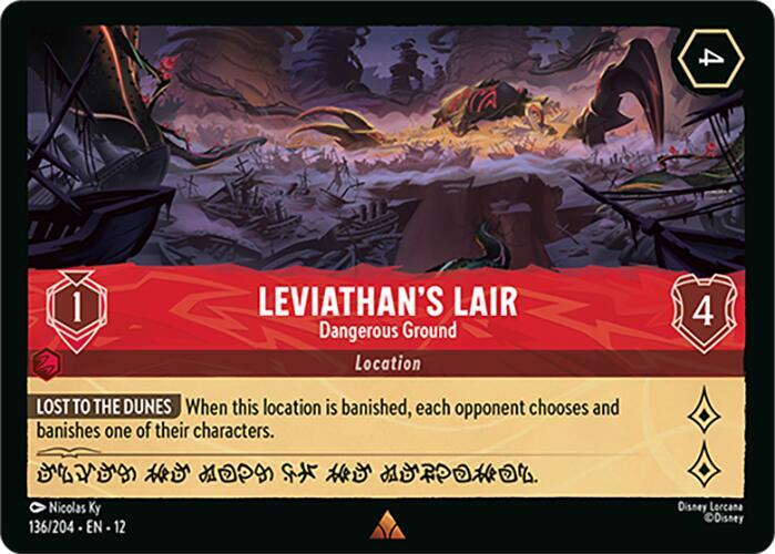 Leviathan's Lair - Dangerous Ground | Wilds Unknown #136/204