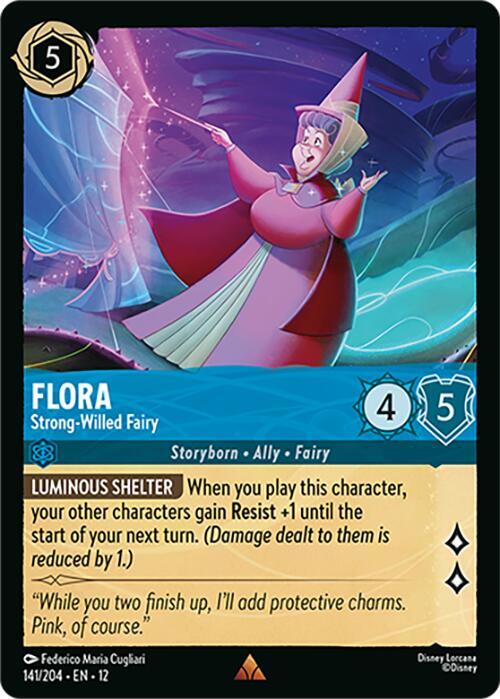 Flora - Strong-Willed Fairy | Wilds Unknown #141/204