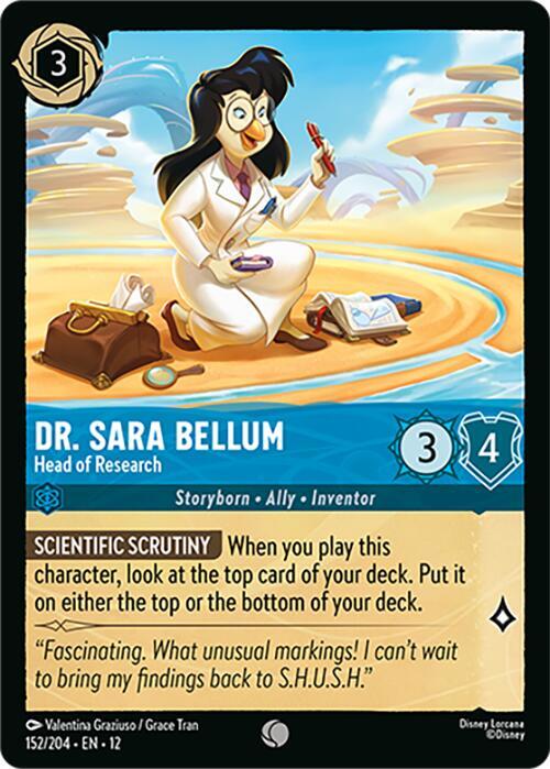 Dr. Sara Bellum - Head of Research | Wilds Unknown #152/204