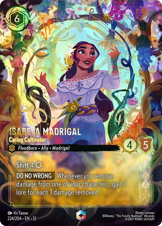 Isabela Madrigal - Caring Cultivator (Enchanted) | Wilds Unknown #224/204