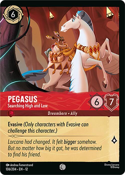 Pegasus - Searching High and Low (Foil) | Wilds Unknown #106/204