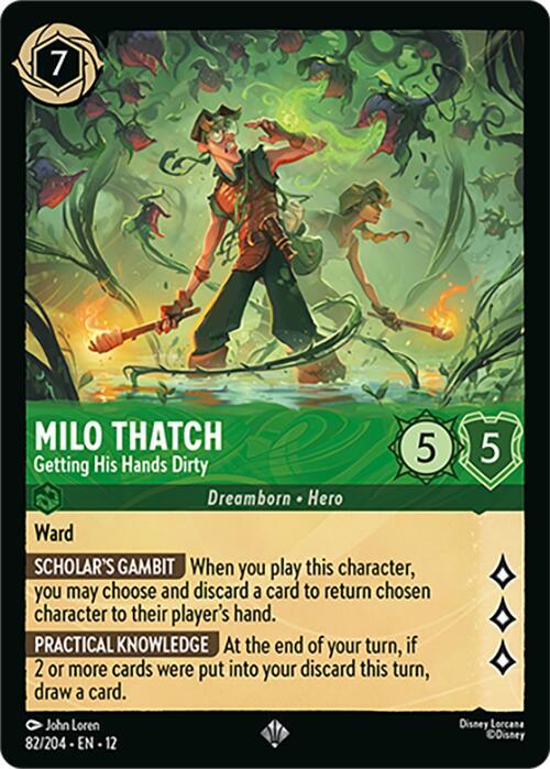 Milo Thatch - Getting His Hands Dirty | Wilds Unknown #82/204