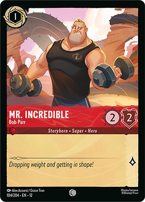 Mr. Incredible - Bob Parr | Wilds Unknown #104/204