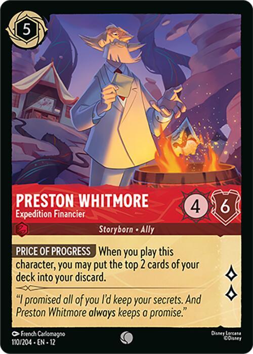 Preston Whitmore - Expedition Financier | Wilds Unknown #110/204