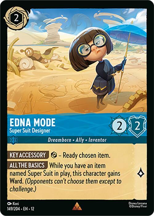 Edna Mode - Super Suit Designer | Wilds Unknown #149/204