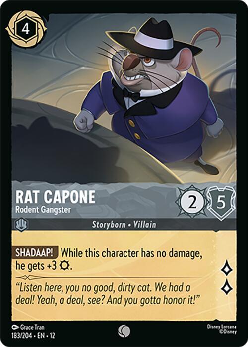 Rat Capone - Rodent Gangster | Wilds Unknown #183/204