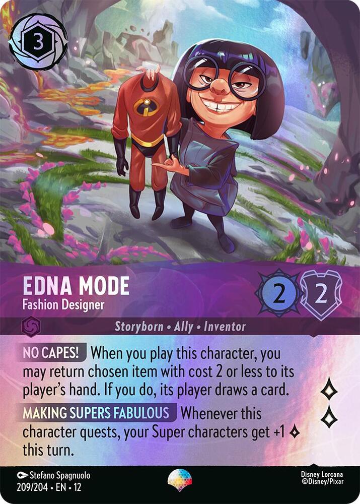 Edna Mode - Fashion Designer (Epic) | Wilds Unknown #209/204