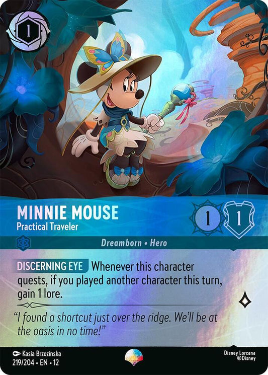 Minnie Mouse - Practical Traveler (Epic) | Wilds Unknown #219/204