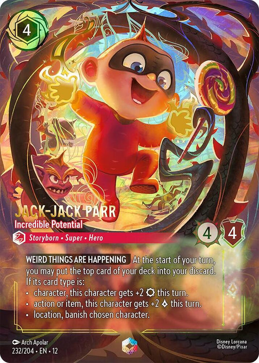 Jack-Jack Parr - Incredible Potential (Enchanted) | Wilds Unknown #232/204