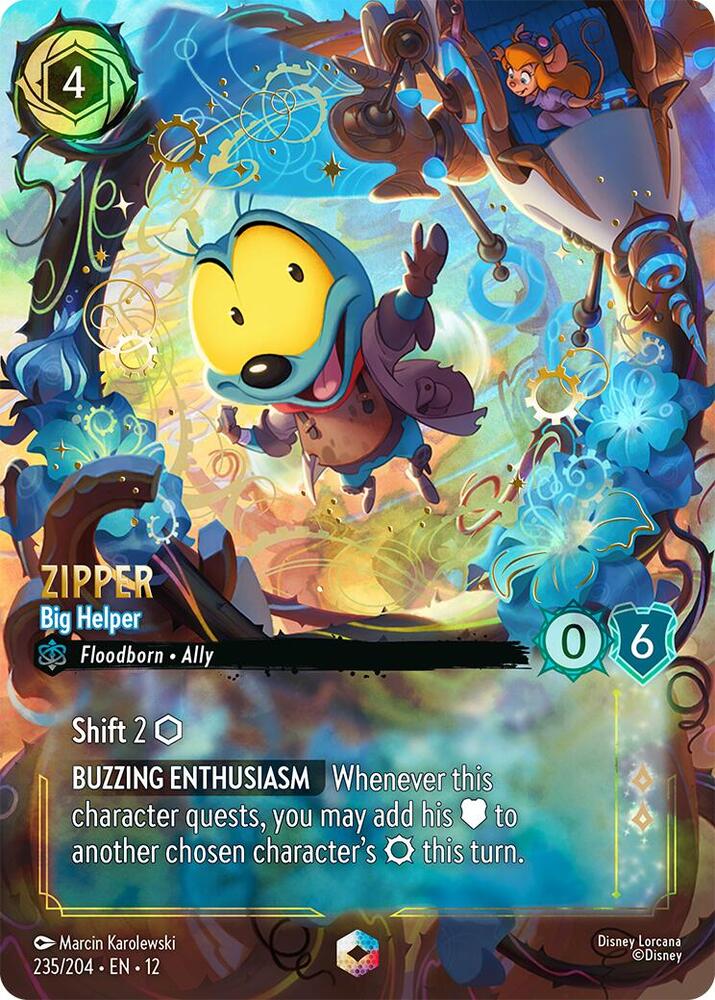 Zipper - Big Helper (Enchanted) | Wilds Unknown #235/204