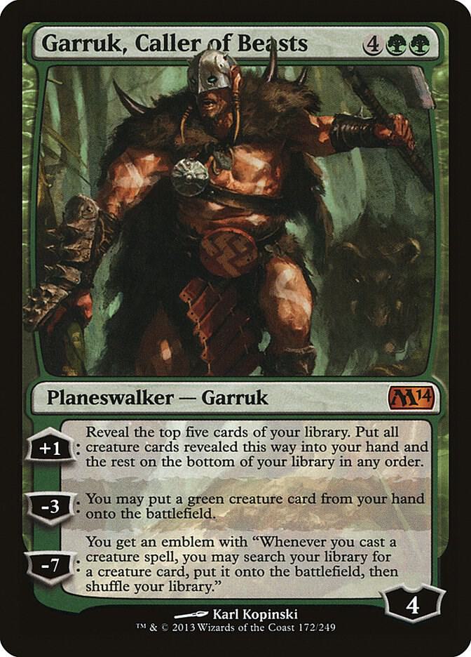 Garruk, Caller of Beasts | Magic 2014 (M14) #172