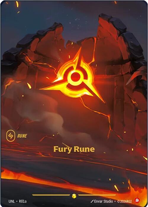 Fury Rune (R01a) | Unleashed #R01a
