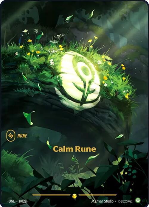 Calm Rune (R02a) | Unleashed #R02a