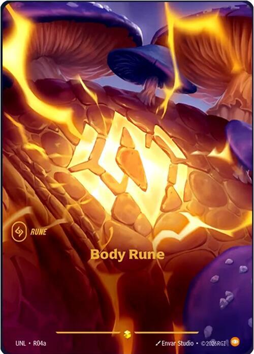 Body Rune (R04a) | Unleashed #R04a