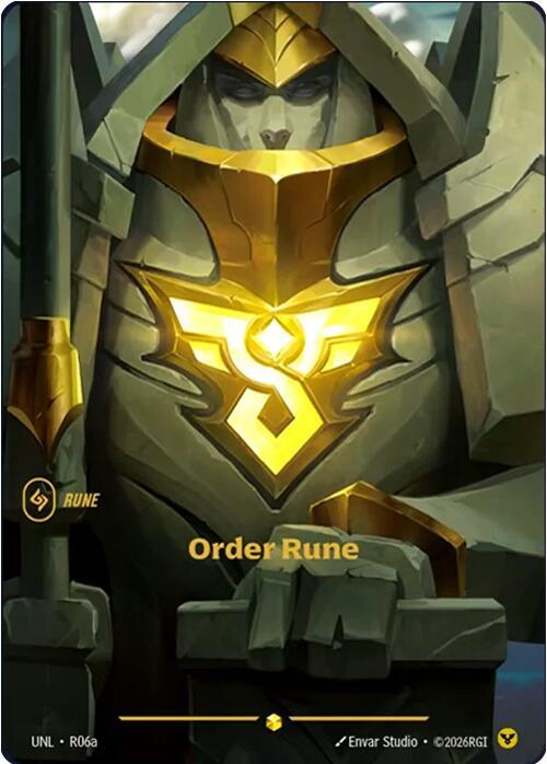 Order Rune (R06a) | Unleashed #R06a