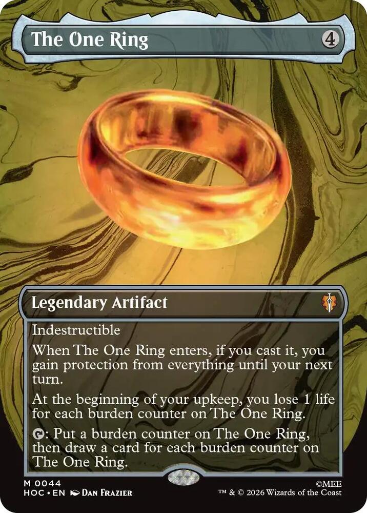 The One Ring (Borderless) | The Hobbit: Eternal-Legal #44